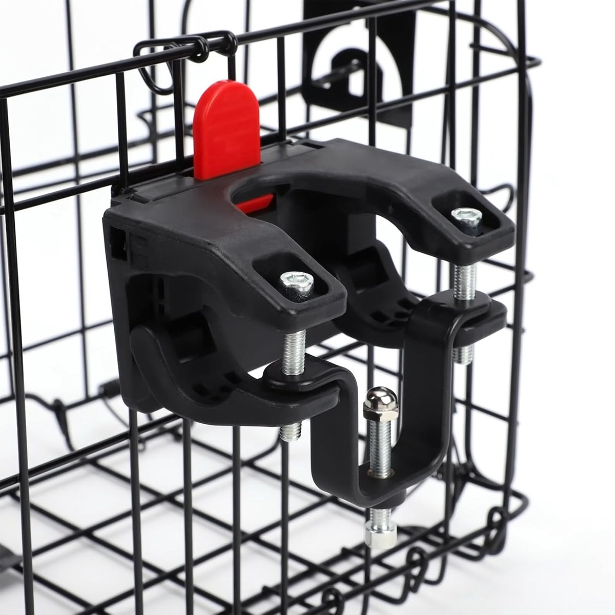 Fietsmand Vouwfiets - Fietsmand Voor - Boodschappen Vervoeren - Met Binnentas - 34x20x23cm - Zwart