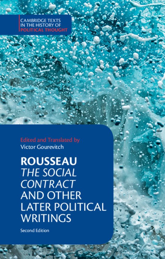 Rousseau: The Social Contract and Other Later Political Writ ... - cover