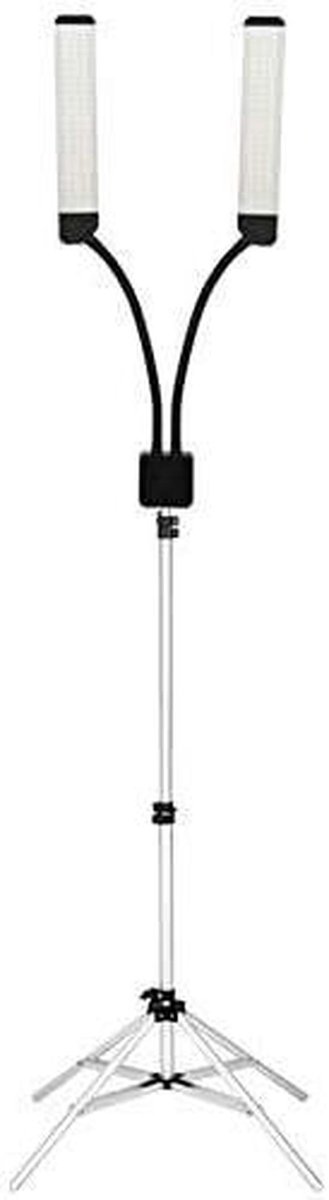 Led Lamp - Verstelbare Lamp - Make-up Aanbrengen - Twee Flexibele Armen - 800 Lumen - Zwart
