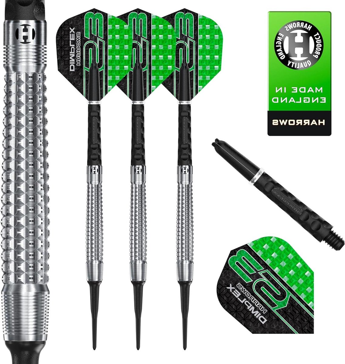 Professionele Darts Set - Soft Tip Darts - Dartspel Spelen - 90% Wolfraam Materiaal - 18g & 20g - Rood