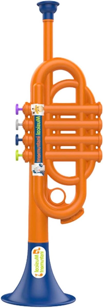 Educatieve Trompet Speelgoed - Muziekinstrument Kinderen - Muziek Ontdekken - Ergonomisch Ontworpen - 494 x 184 x 81 cm