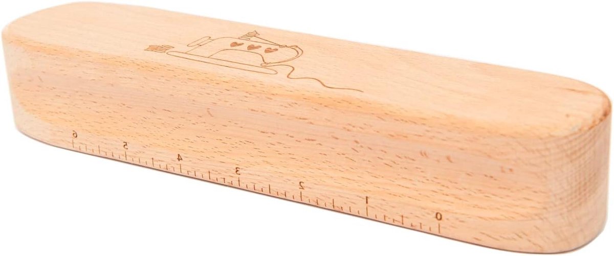 Kleermakersklapper Hout - Strijkijzer voor naden - Kleding Maken - Gegroefd Ontwerp - 246 cm - Niet gespecificeerd