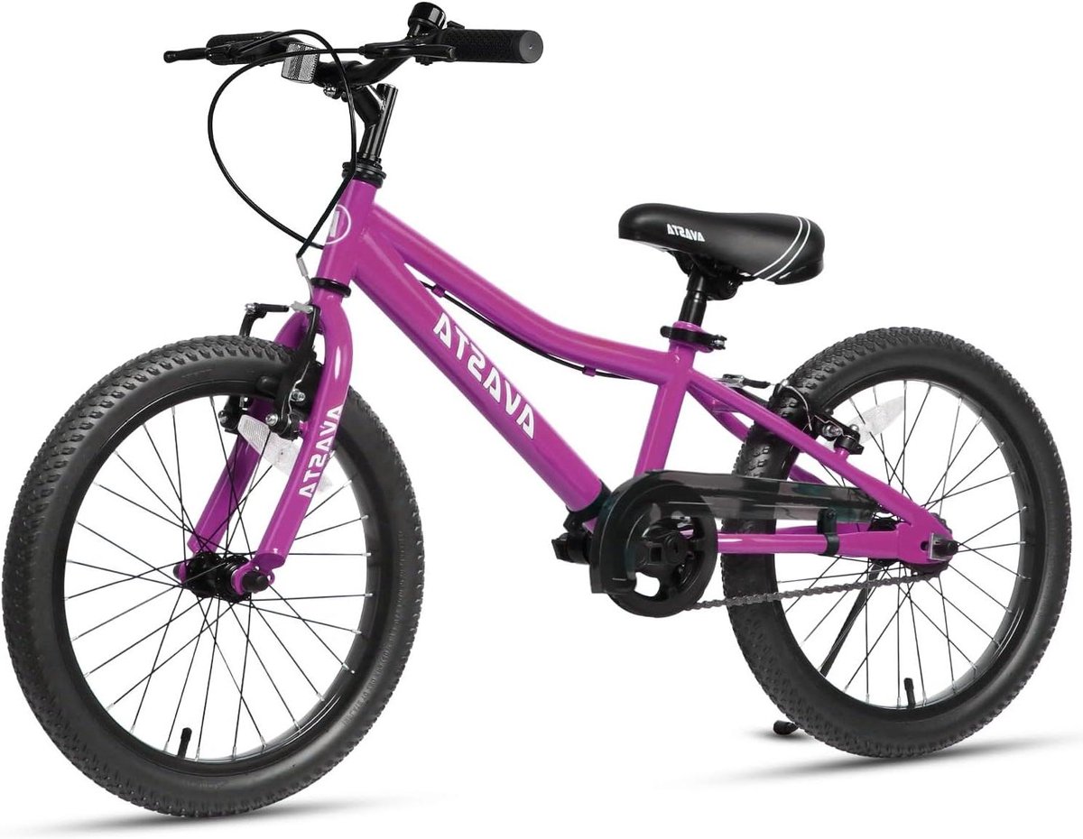 Kinderfiets sfiets sfiets Veilig Fietsen Dubbele V-rem 20 inch Geel