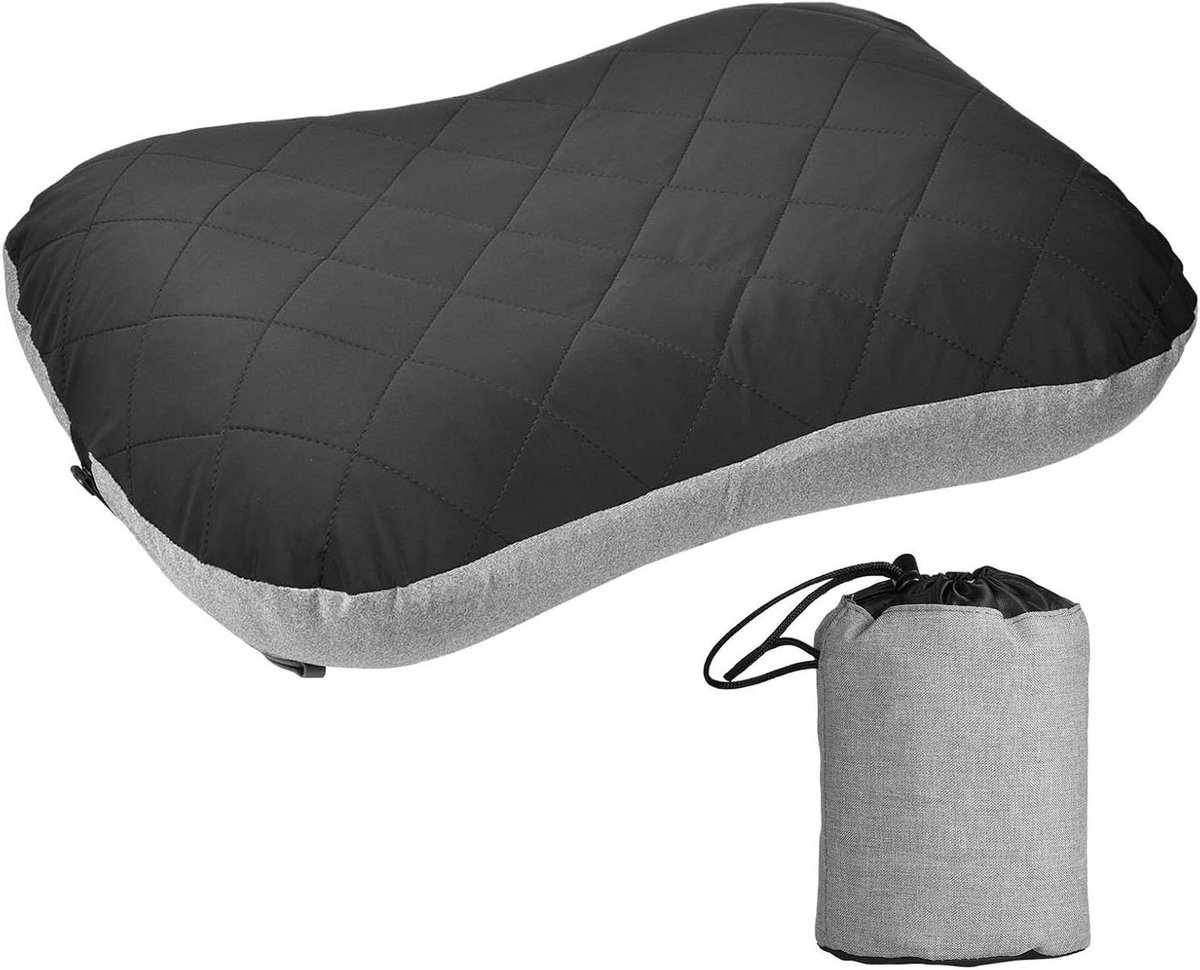 1/2 Stks Camping Kussen - Opblaasbaar Kussen | Upgrade Comfortabel Ergonomisch Luchtkussen, Opblaasbaar Reiskussen, Lichtgewicht Reiskussen, Outdoor Wandelen Camping Kussen