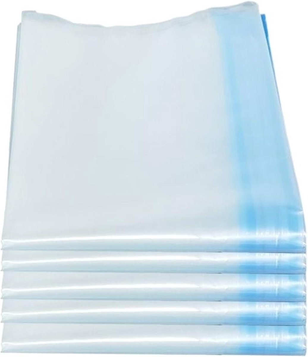 Vacuümzakken zak vacuüm 5 stuks reizen compressie zakken voor het opbergen van kleding geschikt voor bagage en essentiële cruise kleding vacuüm opslag (M-40 x 60 cm)