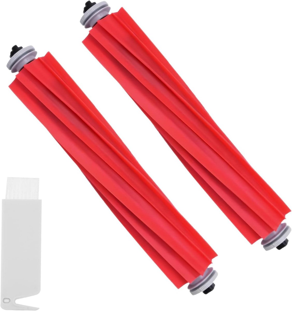 Hoofdborstel Stofzuiger - Reserveborstel Set - Stofzuigen Huis - Specifiek Ontworpen - 2 stuks - Zwart