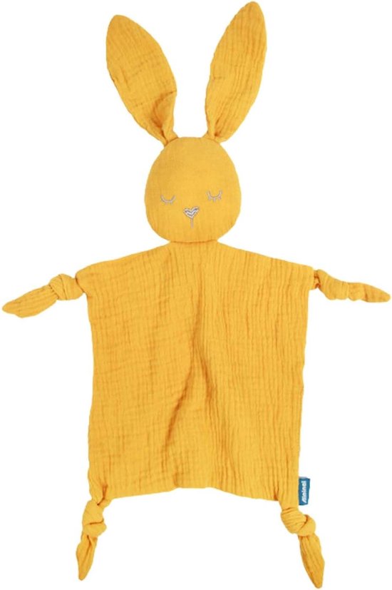 Generico Veiligheidsdeken voor jongens en meisjes, veiligheidsdeken voor kleine kinderen, veilige en veilige pluche dierendeken konijnen als cadeau, rustgevende handdoek — afbeelding 5