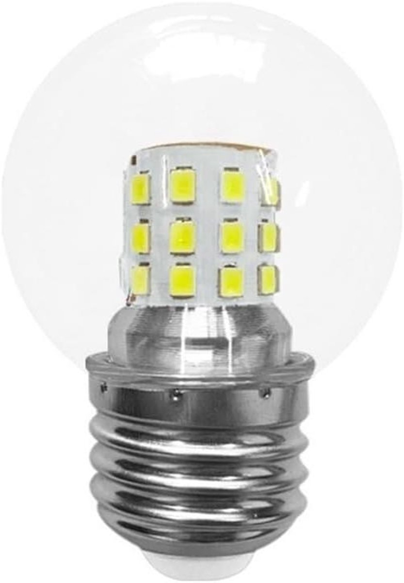 Led Maïslamp - Kleine Lamp - Huis Verlichten - Drievoudig Wisselend Licht - E27 7W - Wit