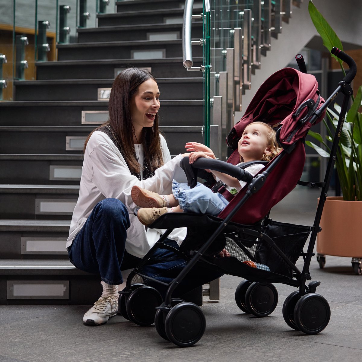 Kinderkraft SIESTA 2 - lichte inklapbare buggy, 7,9 kg