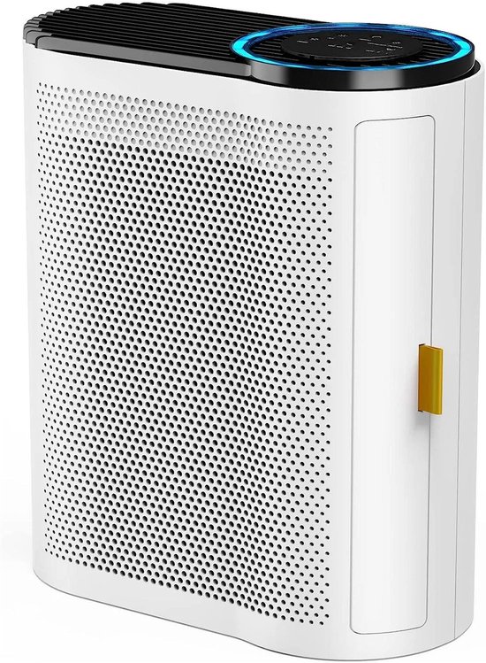Luchtreiniger Wit – HEPA H13 Filter, CADR 230 m³/u, 3-Laags Filtersysteem, UV-Sterilisatie, Stille Slaapmodus 22dB, Luchtkwaliteitssensor – Voor Slaapkamer & Woonkamer