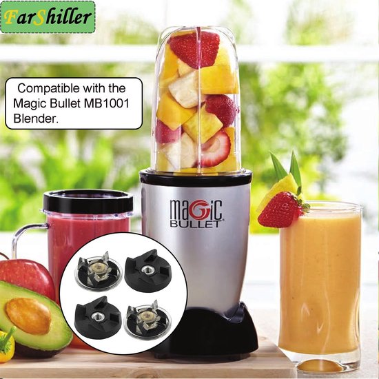 Blender Onderdelen Set - Reserve Tandwielen Koppeling - Blender Repareren - Omgekeerde Schroefdraad Basis - 4 stuks - Zwart van Merkloos — afbeelding 4