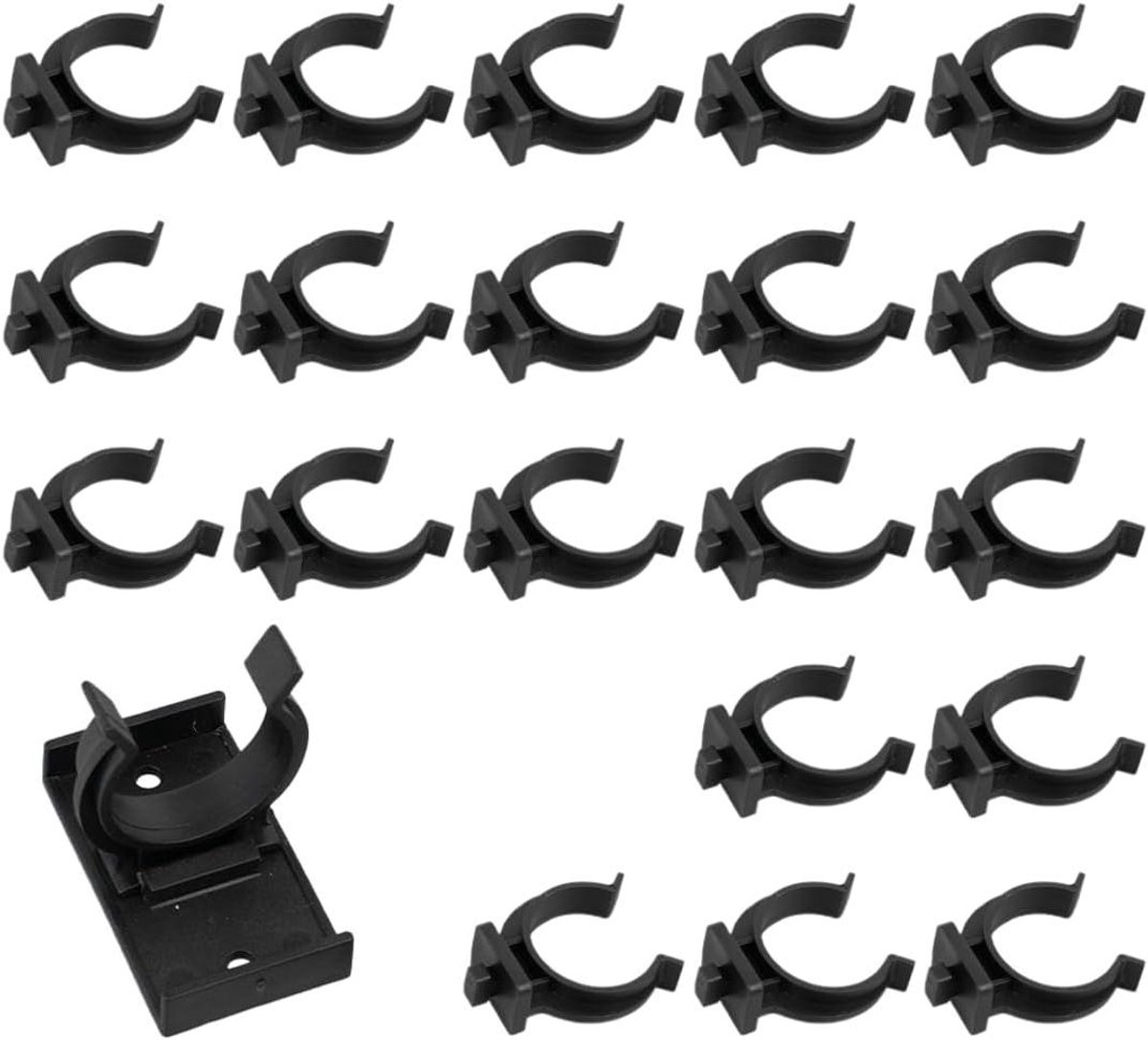 Keukenplint Clips - Plint Bevestiging - Keuken Organiseren - Antislip Ontwerp - 20 Stuks - Wit