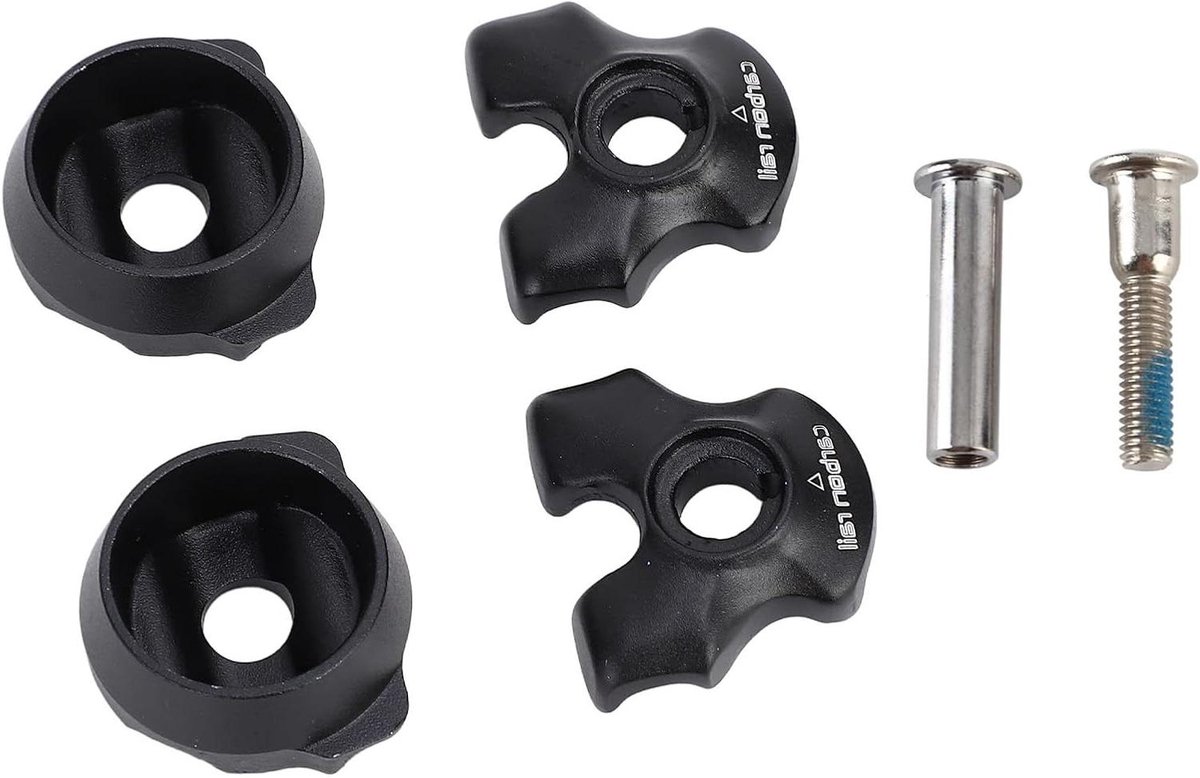 Fietspaalklem - Zadelpen houder - Zadelverstelling - Roestvrij staal - 7x9mm rails - Zilver