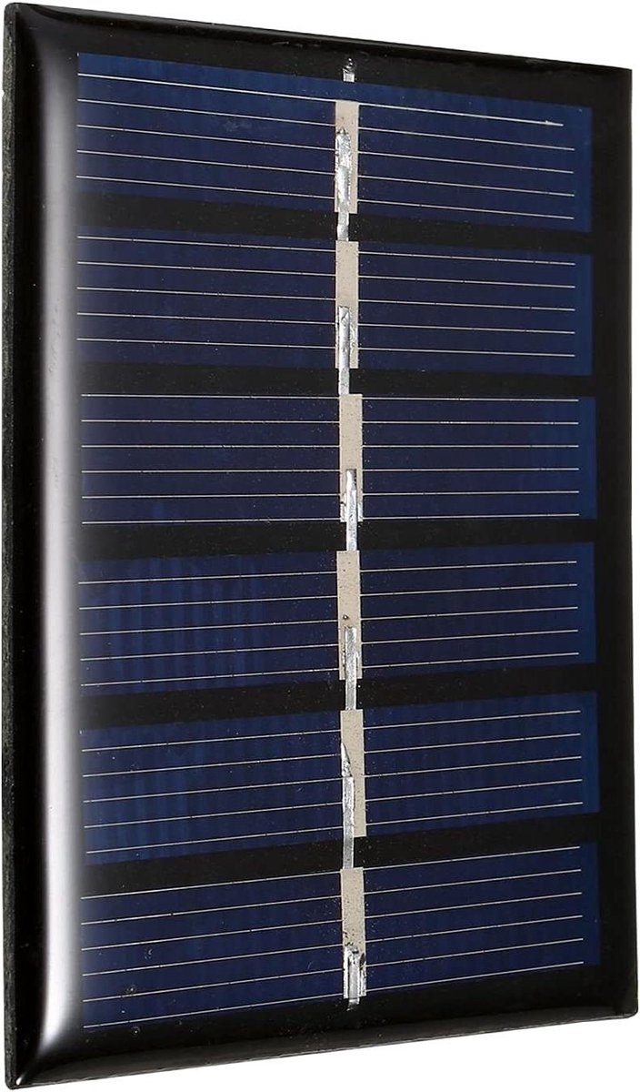 Mini Zonnepaneel - Zonnelader Waterdicht - Buitenapparatuur Laden - Hoge Conversie Efficiëntie - 65 x 48 cm - Zwart