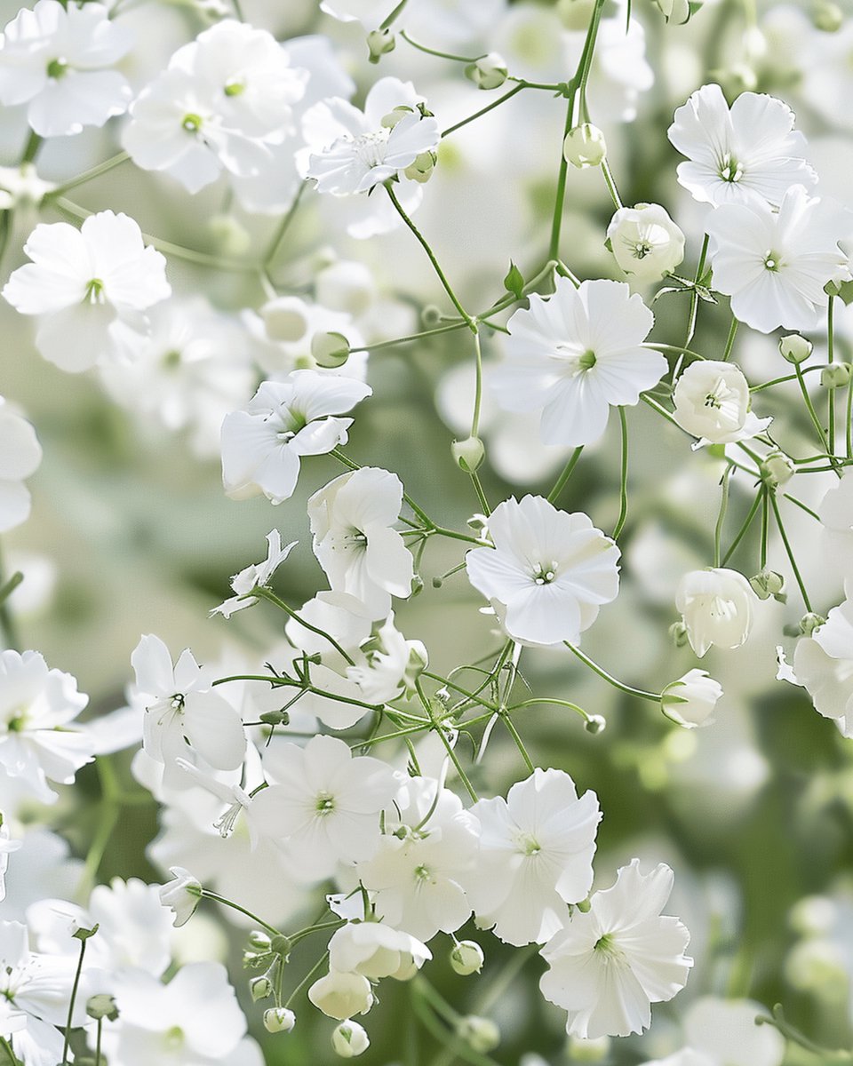 3 sets - Gipskruid Zaden Covent Garden Gypsophila Elegans Eenjarig Wit