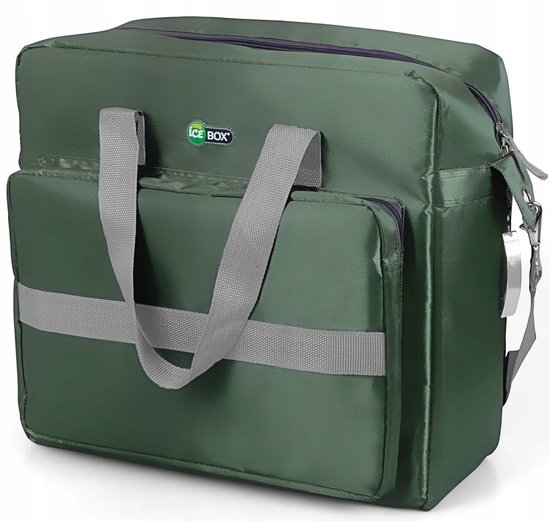 Promis ICEBOX TL30 - Koeltas - 30 Liter - Groen - Inclusief Flesopener van PROMIS — afbeelding 2