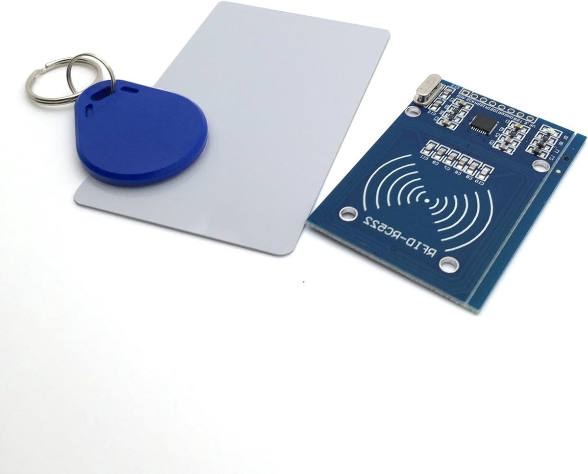 RFID Lezer Kit - NFC Kaartlezer - Projecten Ontwikkelen - SPI Interface - 1356 MHz - Grijs