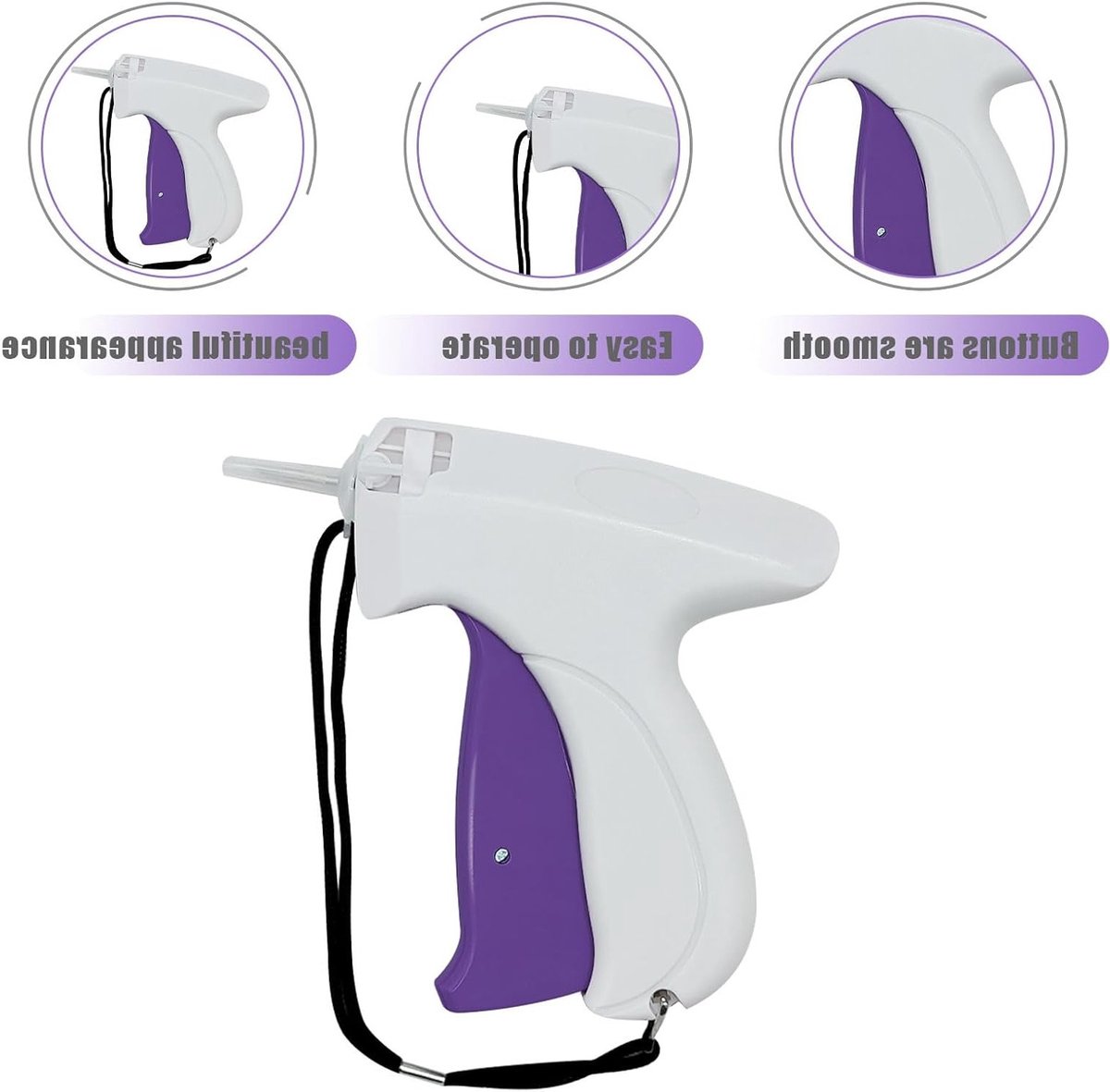 Snel en Eenvoudig Kleding Repareren met een Naai Machine, Quilt Tacker en Micro Stitch Tool voor Kleding