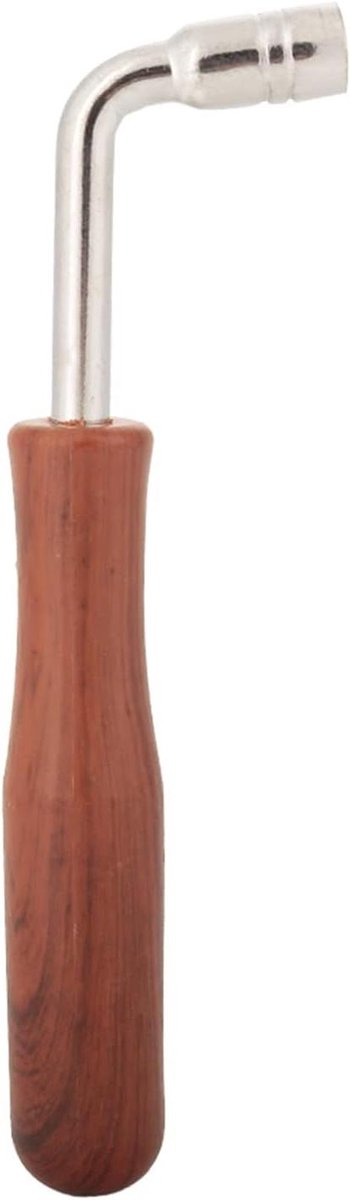Piano Stem Muts - Stem Wrench Harp - Instrumenten Stemmen - L-Vormige Handgreep - 16.5 cm - Zilver