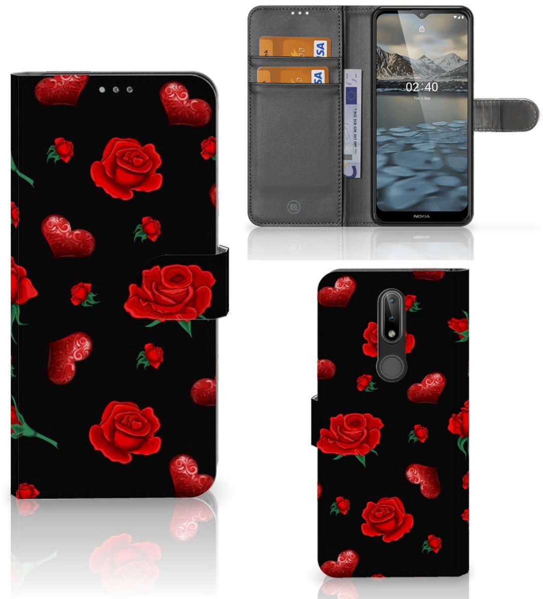 Nokia 2.4 Leuk Hoesje Valentine
