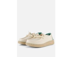 Hey Dude Wendy Bootschoenen beige Textiel - Maat 39