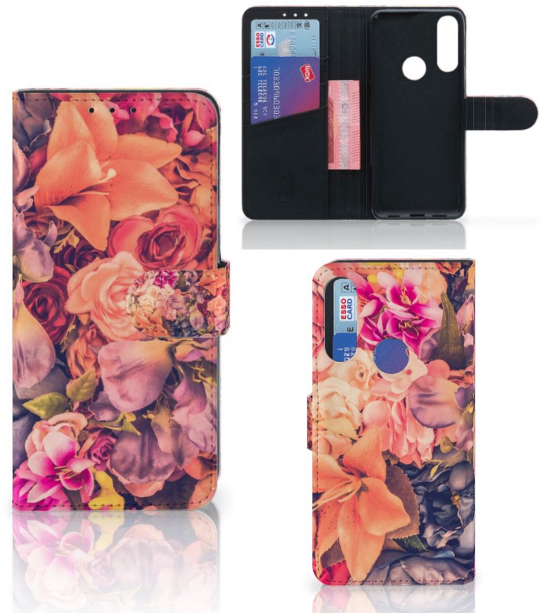 Alcatel 1S 2020 Hoesje Bosje Bloemen