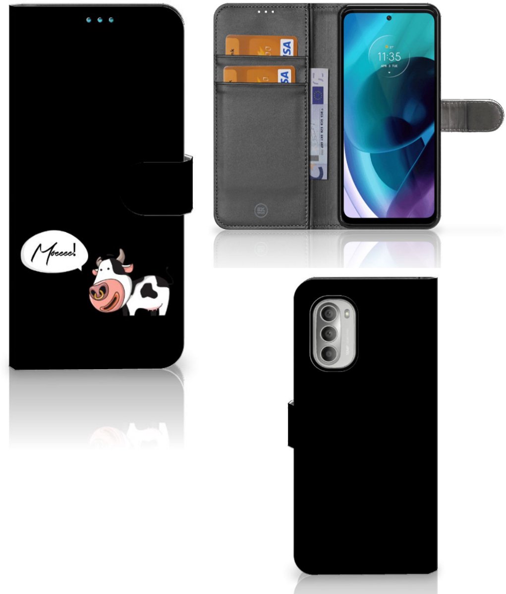 Motorola Moto G51 5G Leuk Hoesje Cow