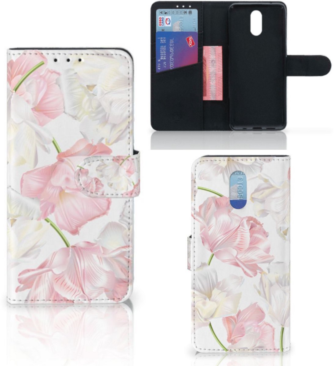 Nokia 2.3 Hoesje Lovely Flowers