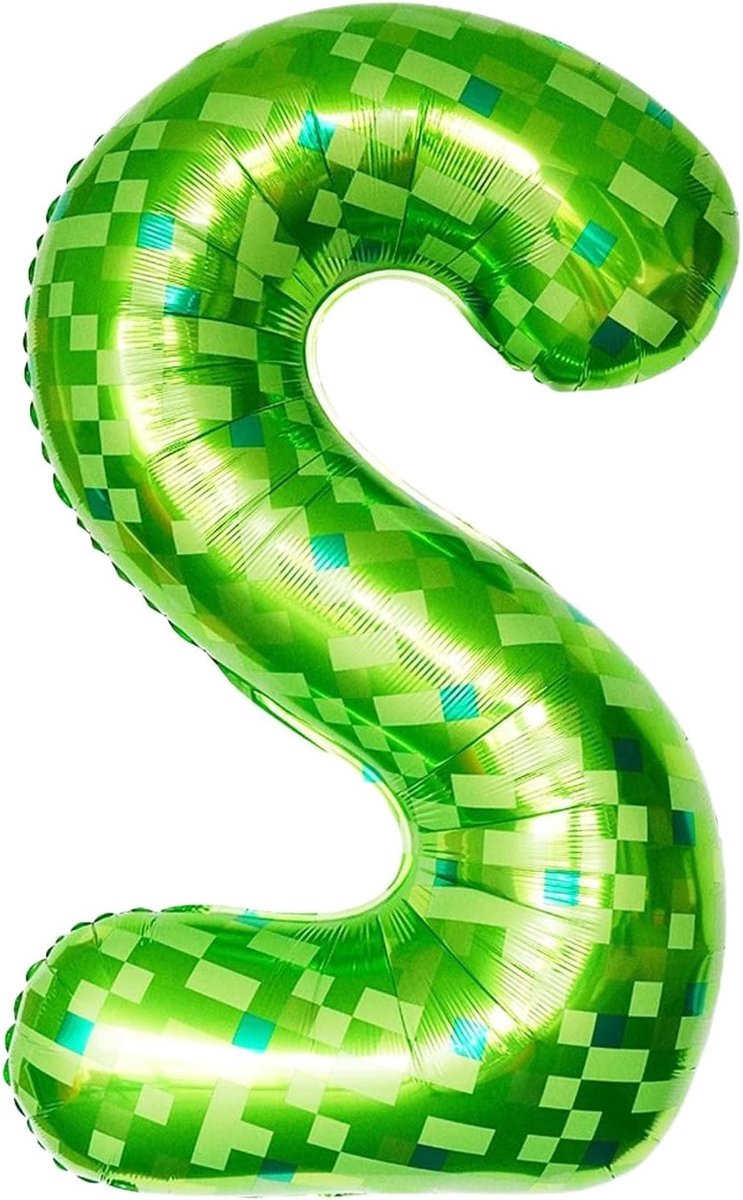 Ballon met cijfermotief voor tweede verjaardag - Feestdecoratie, Verjaardagsballon, Kindfeestje