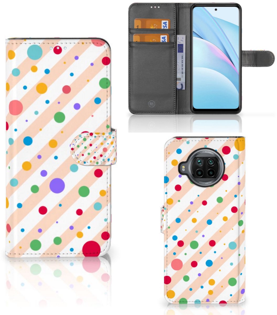 Xiaomi Mi 10T Lite Telefoon Hoesje Dots