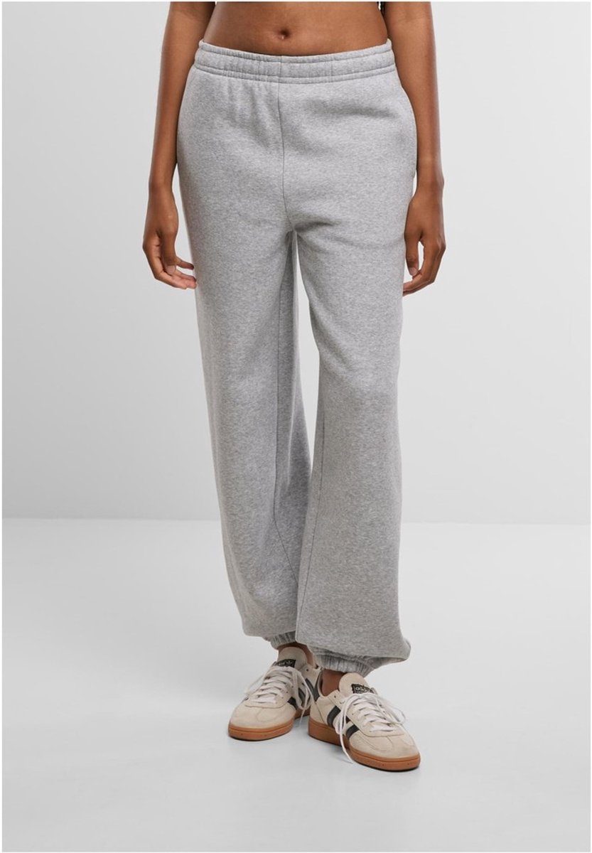 Urban Classics Fluffy Dames joggingbroek S Grijs