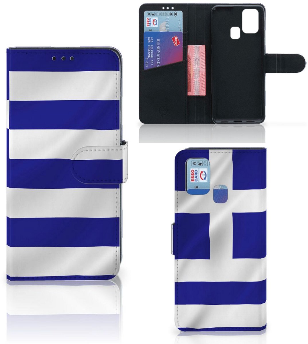 Samsung Galaxy M31 Bookstyle Case Griekenland