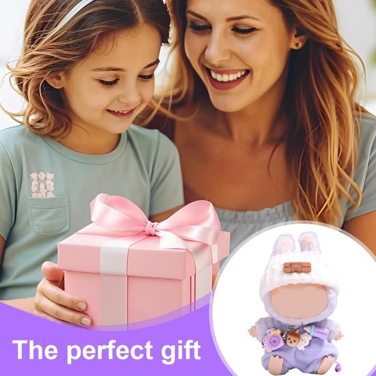 17 cm poppenkleding, poppenaccessoires, poppenkleding voor pluche poppen — afbeelding 3