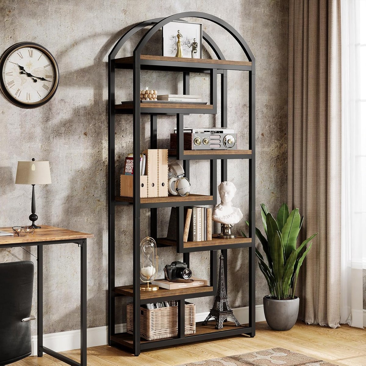 Luxe Boekenkast – 180x80x30 cm – Industrohome
