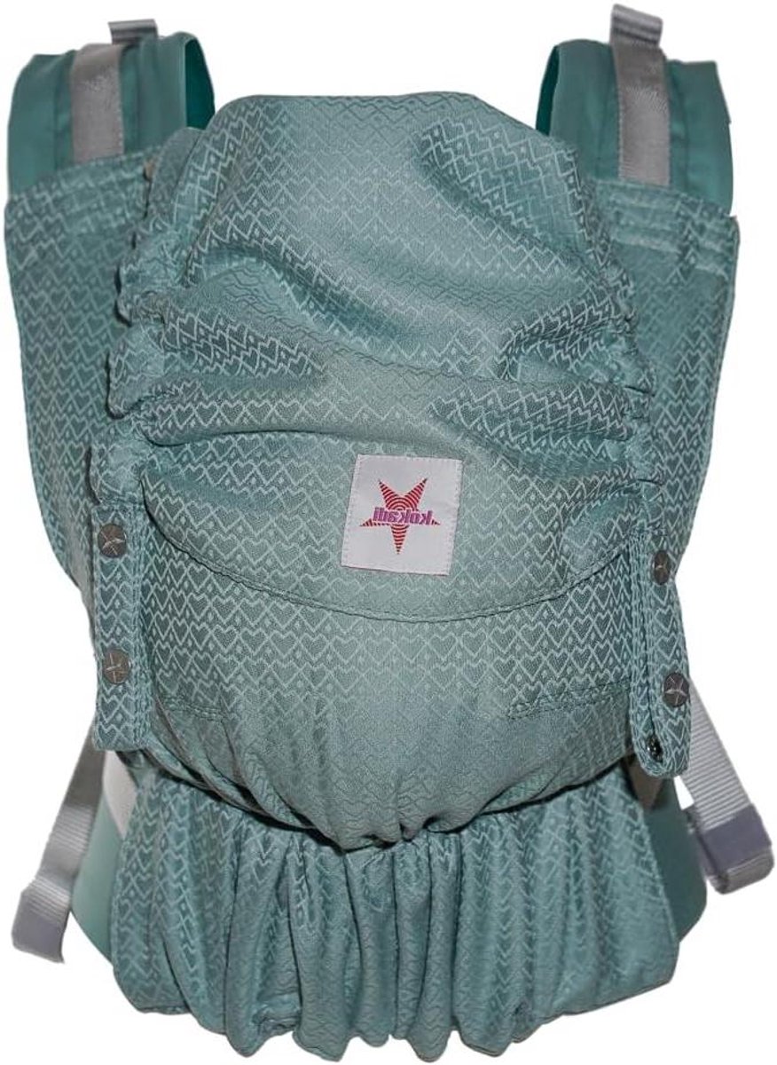Babydrager Flip - Draagzak baby - Baby dragen - Traploos verstelbaar - 3.5-15 kg - Munt