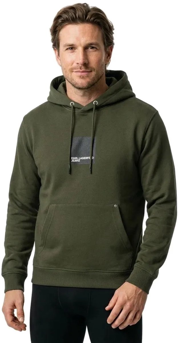 Karl Lagerfeld Jeans A1m20003 Regular Fit Hoodie Groen M Man