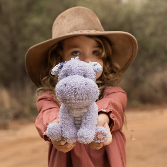 Little Dutch Safari Friends Knuffel Nijlpaard van Little Dutch — afbeelding 3