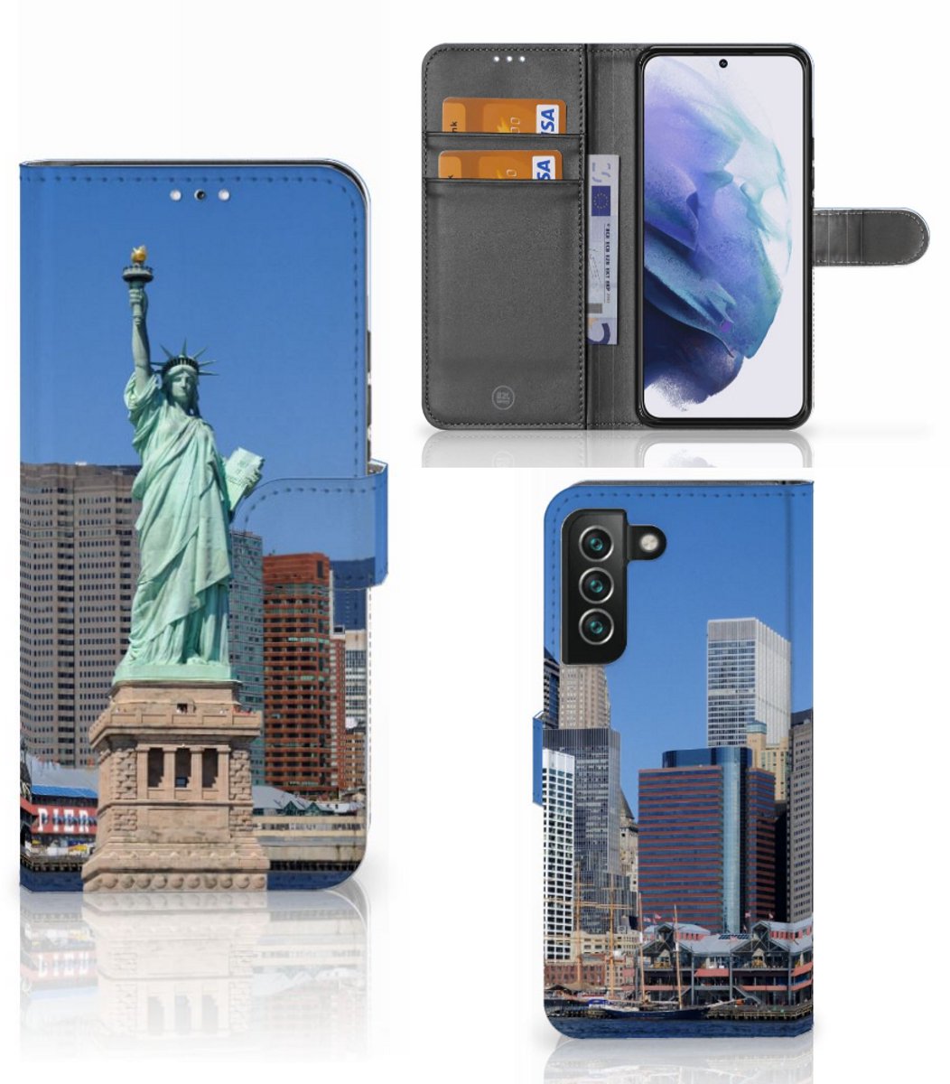 Samsung Galaxy S22 Plus Flip Cover Vrijheidsbeeld