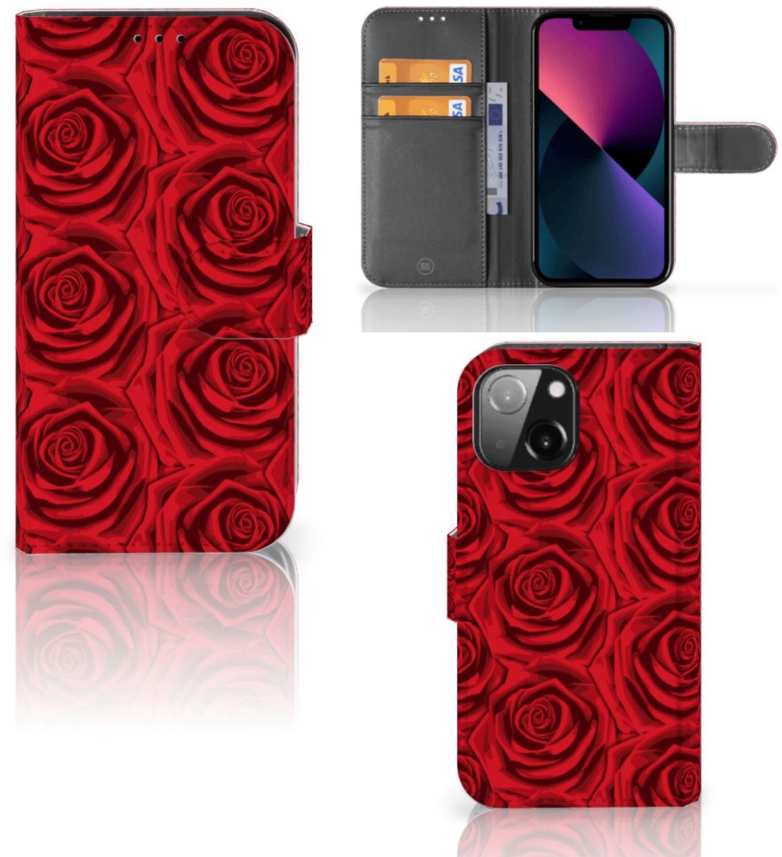 iPhone 13 Mini Hoesje Red Roses