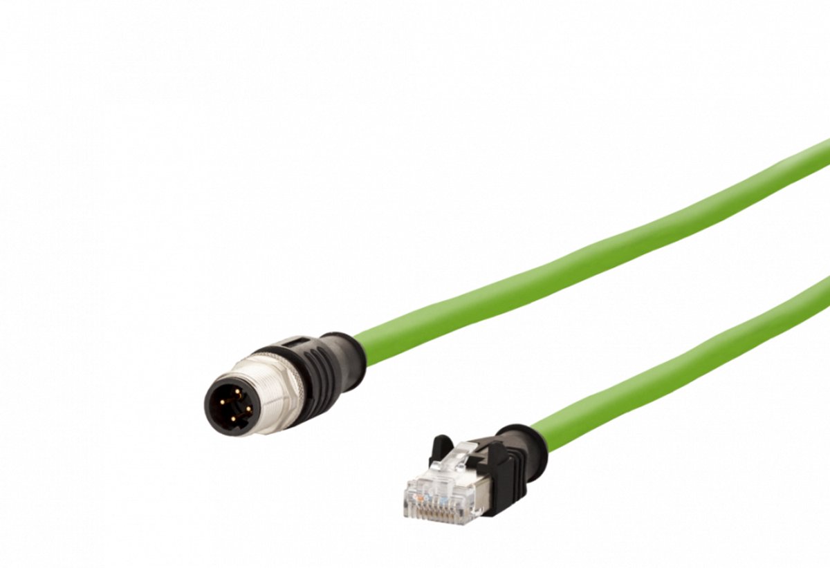 Metz Connect BTR Patchkabel Twisted Pair Voor de industrie - 142M4D15050 - E353B