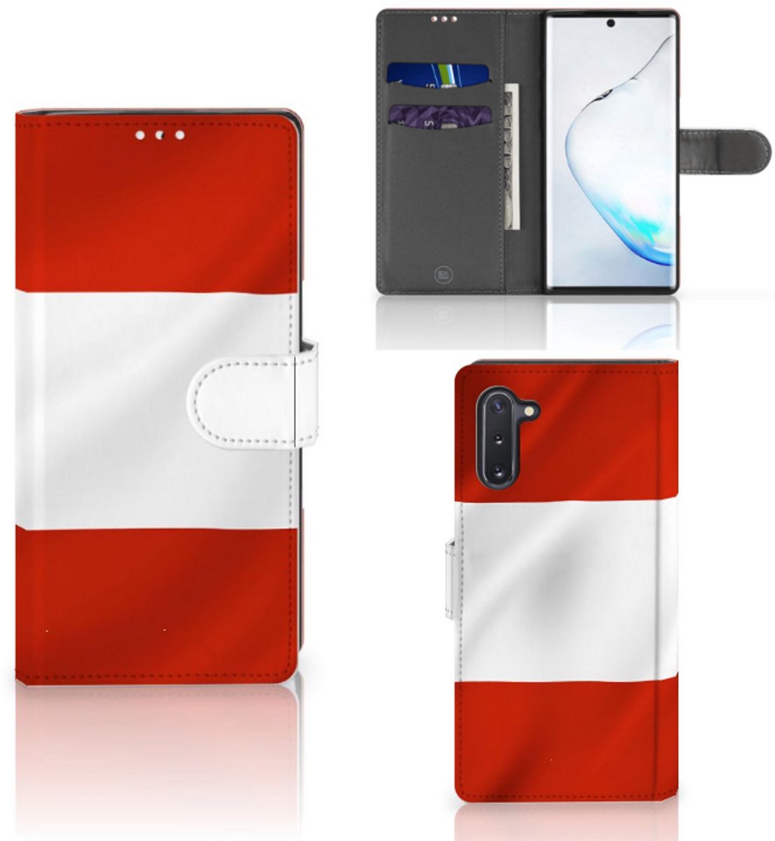 Samsung Galaxy Note 10 Bookstyle Case Oostenrijk