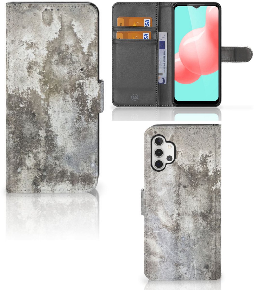 Samsung Galaxy A32 5G Bookcase Beton Print