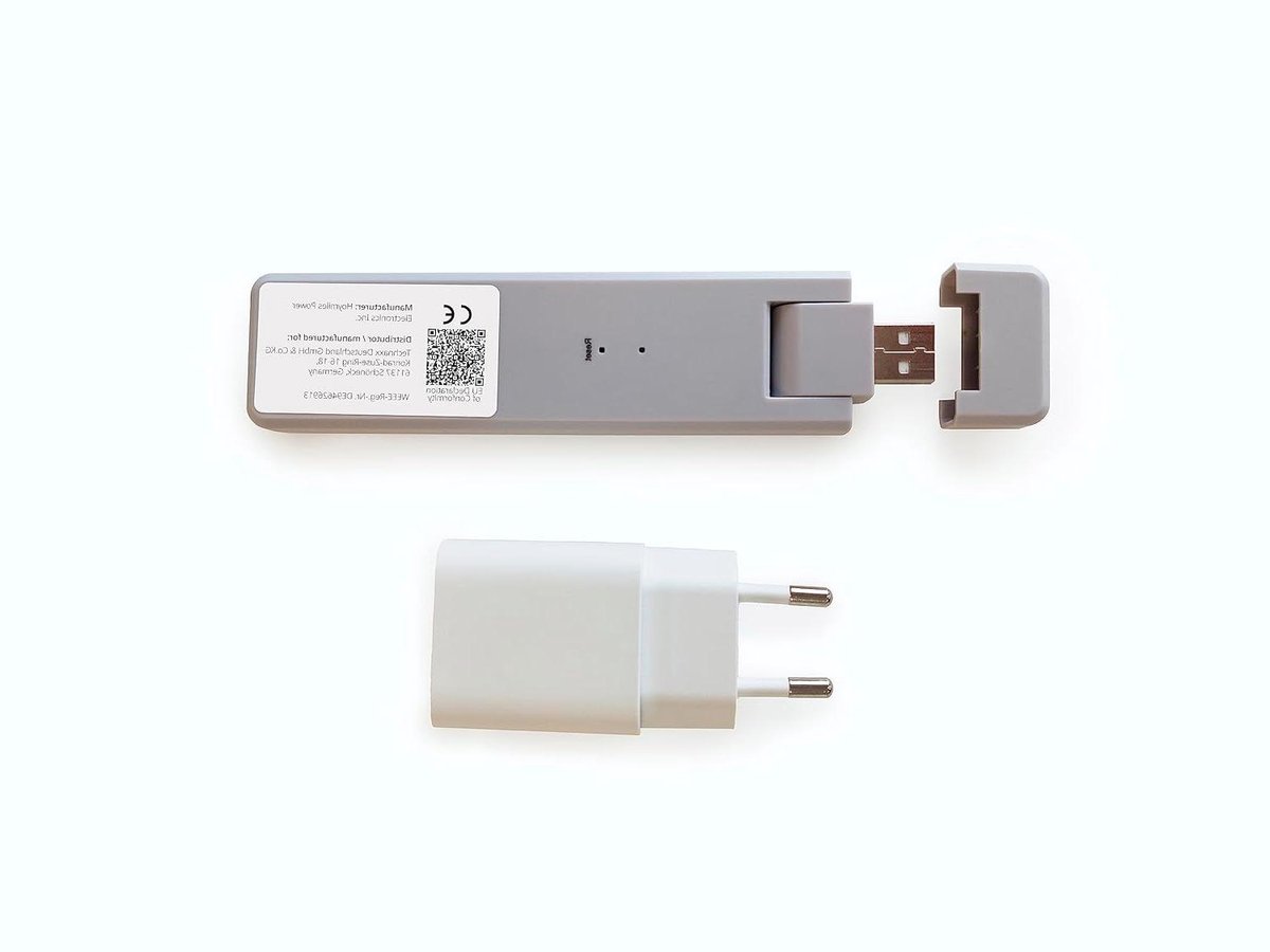 WiFi Stick Datalogger - Monitoring Module - Zonnepanelen Bewaken - Modulaire Monitoring - 14.3 cm - Wit