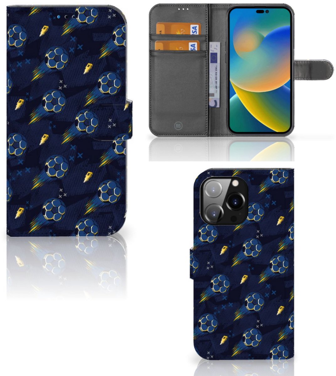 Telefoon Hoesje voor iPhone 14 Pro Max Voetbal