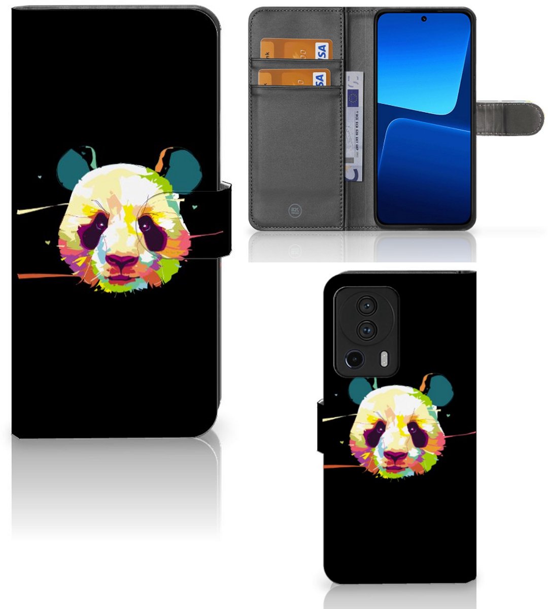Xiaomi 13 Lite Leuk Hoesje Panda Color