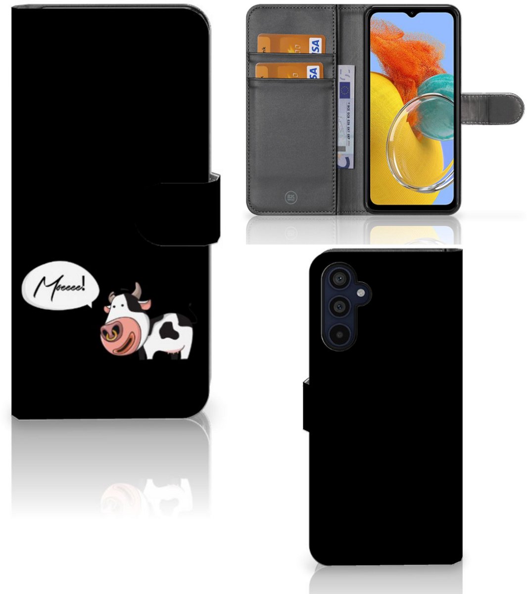 Samsung Galaxy M14 Leuk Hoesje Cow