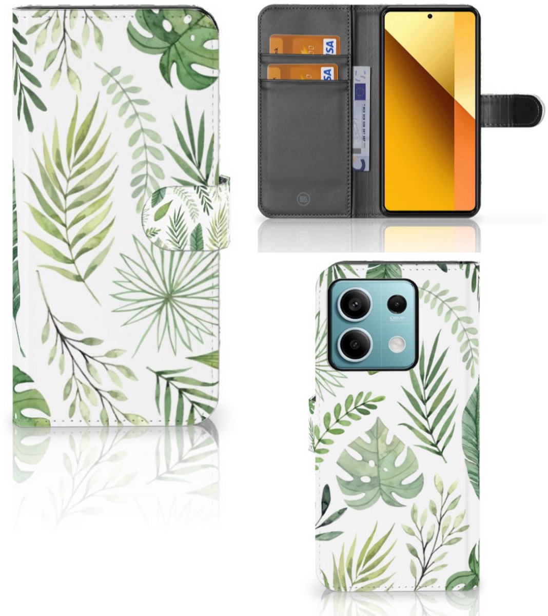 Xiaomi Redmi Note 13 5G Hoesje Leaves
