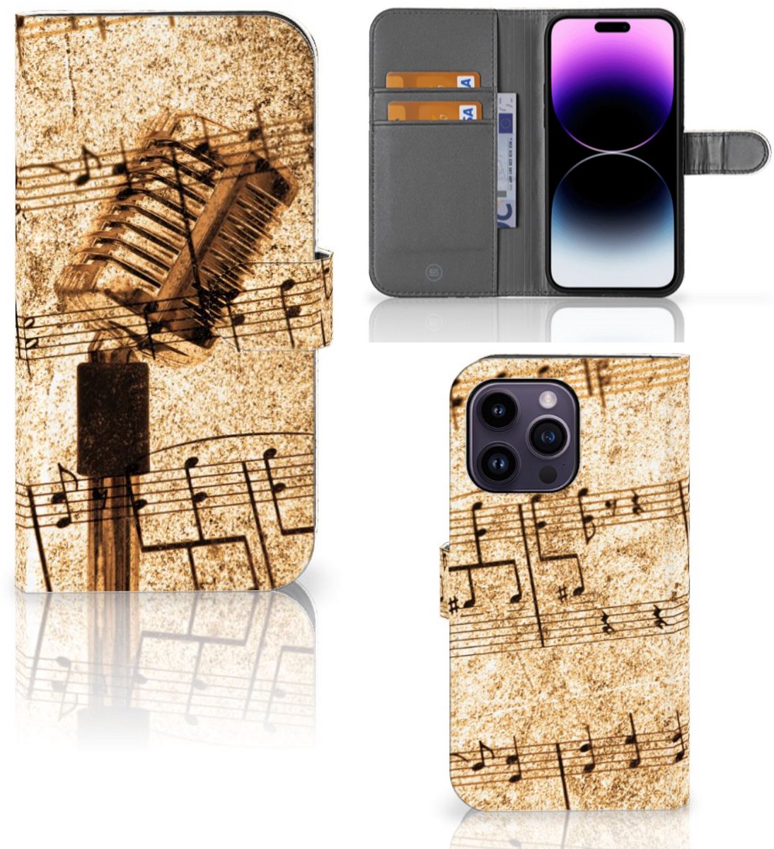 iPhone 15 Pro Max Telefoonhoesje met foto Bladmuziek