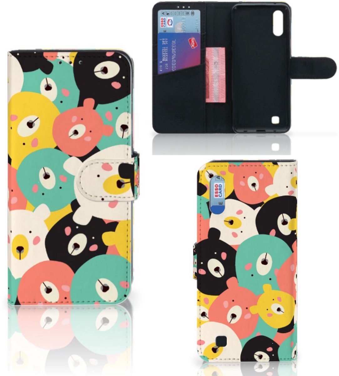 Samsung Galaxy M10 Leuk Hoesje Bears