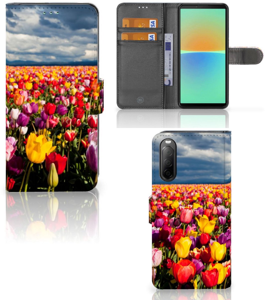Sony Xperia 10 IV Hoesje Tulpen
